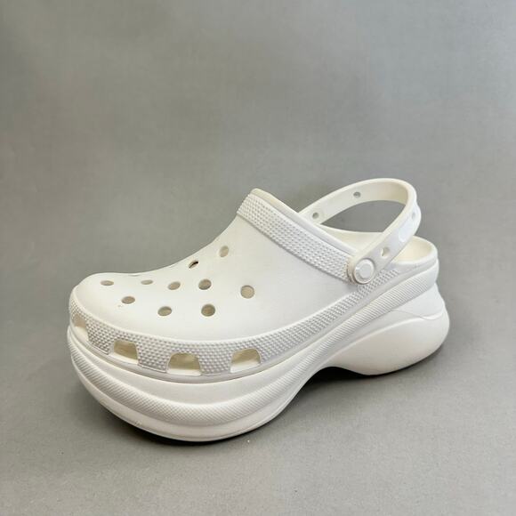 Crocs Classic Bae Clog in White Size 9 - Picture 1 of 16